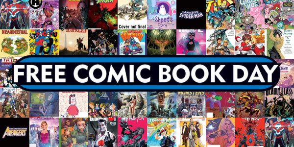 Résultat de recherche d'images pour "free comic book day 2019"