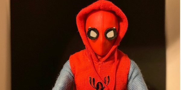 spider man homecoming homemade suit toy