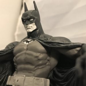 batman black and white statue marc silvestri