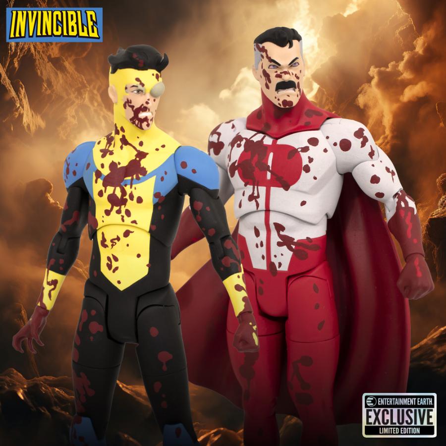 Invincible Takes on OmniMan in a New Deluxe Action Figure Box Set