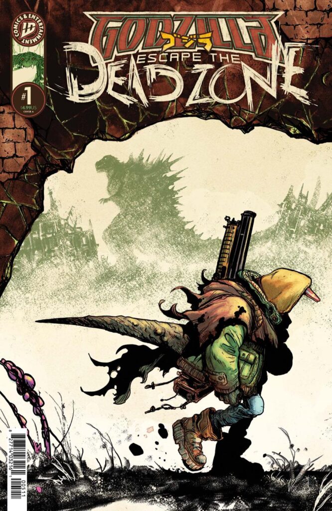 GODZILLA: ESCAPE THE DEADZONE #1 cover by Pablo Tunica