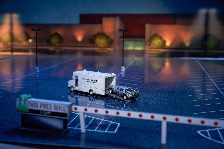 Hot Wheels is marking the 40th anniversary of Universal Pictures and Amblin Entertainment’s Back to the Future with a San Diego Comic-Con collectible that brings the Time Machine’s legendary debut to life.