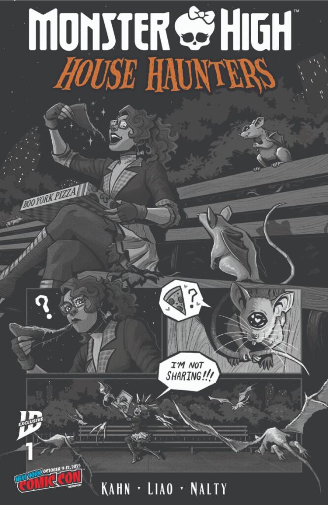MONSTER HIGH: HOUSE HAUNTERS #1 NYCC exclusive variant by Serena Mercado