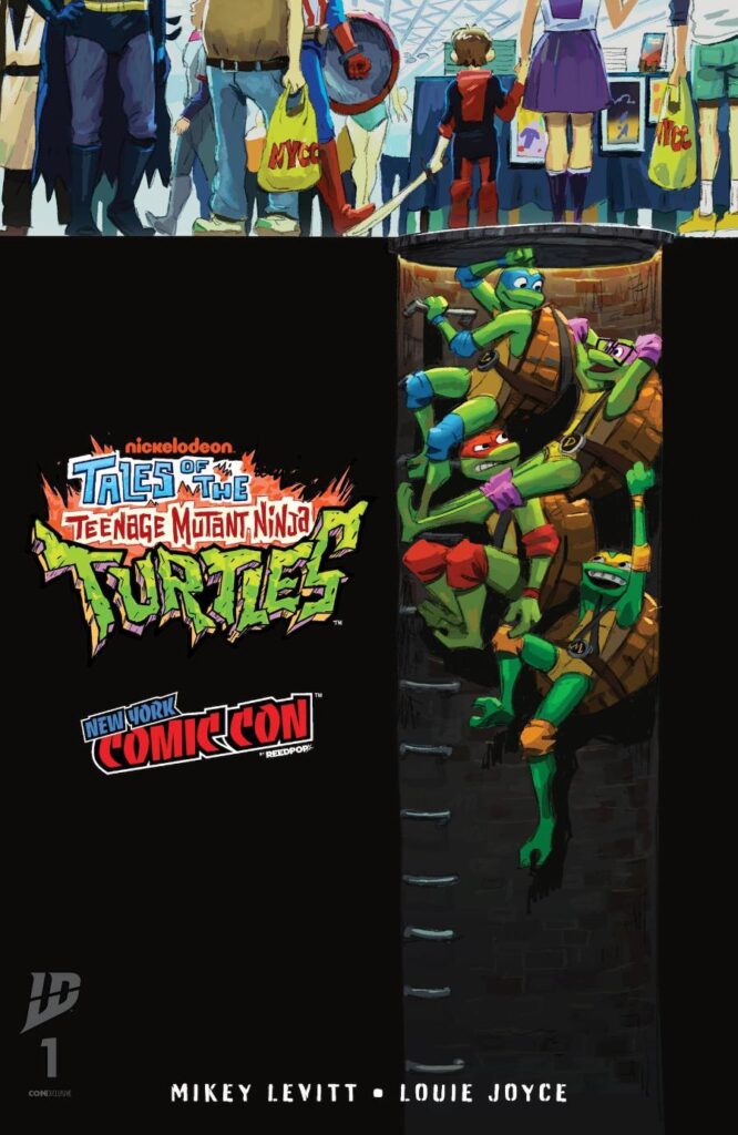 TALES OF THE TEENAGE MUTANT NINJA TURTLES #1 NYCC exclusive cover by Chalky Wong (releasing one week early!)
