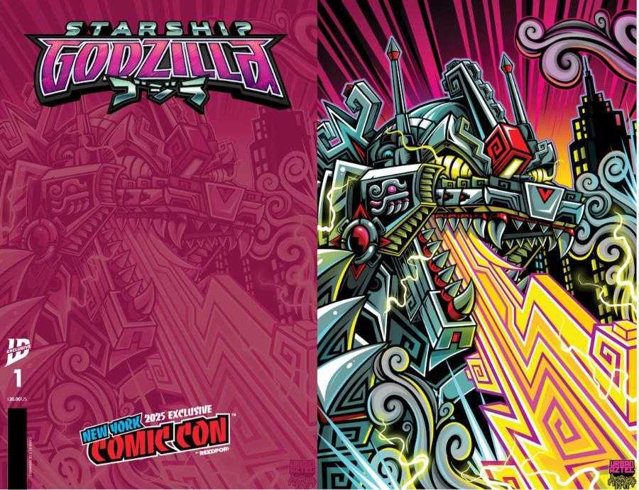 STARSHIP GODZILLA #1 NYCC exclusive cover by Jesse Hernandez