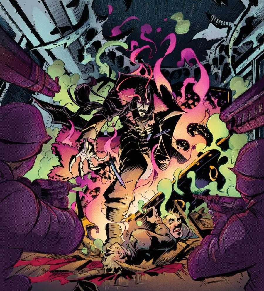 OPERATION: IRON COFFIN promotional art by Tyrell Cannon