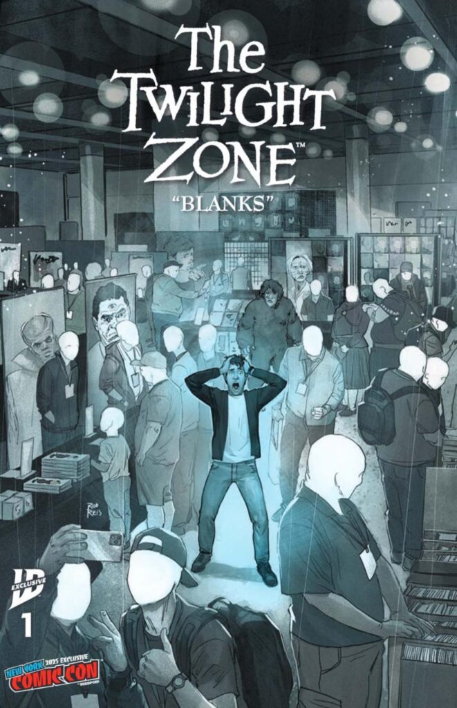 THE TWILIGHT ZONE #1 NYCC exclusive cover by Rod Reis