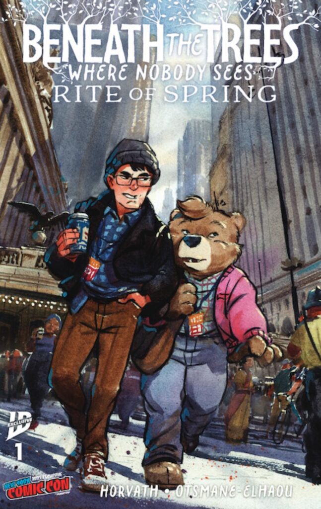 BENEATH THE TREES WHERE NOBODY SEES: RITE OF SPRING #1 NYCC exclusive variant by Jared Cullum