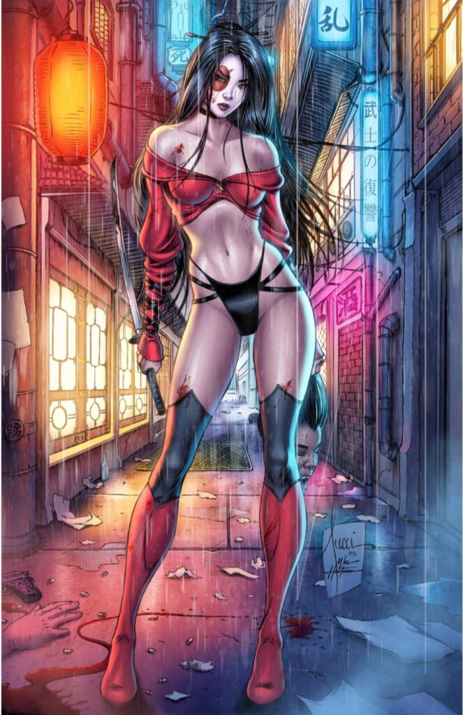 Billy Tucci and Wes Hartman’s Ran: Revenge of the Warrior HC Edition Cover Art