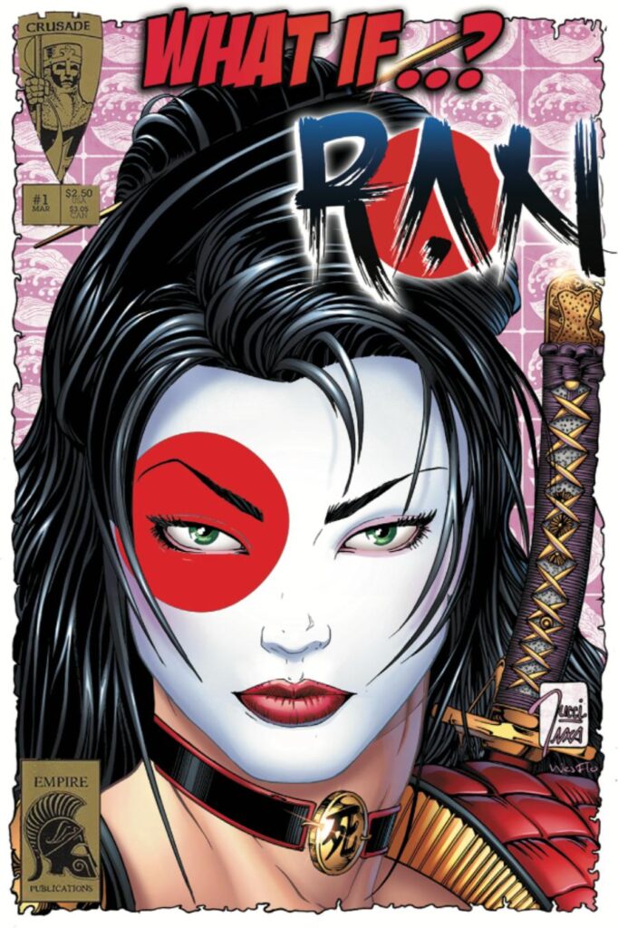 Billy Tucci’s “What If?” Cover for Ran: Revenge of the Warrior’s Limited Newsprint Edition