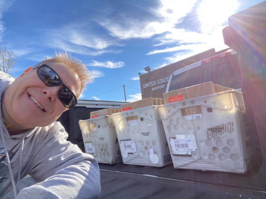 Billy Tucci Drops Off Another Truckload of Shi: Gatecrasher’s at the Local Post Office!