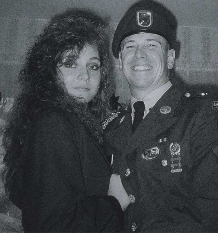 Deborah and Billy Tucci, 1990