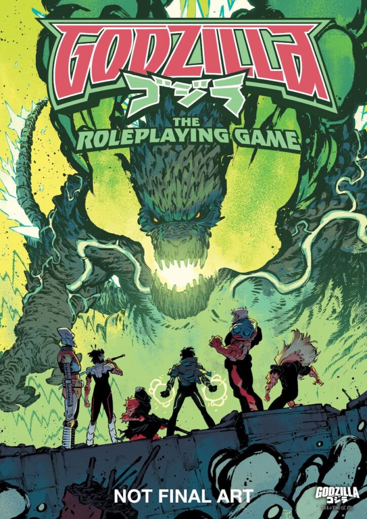 IDW Games is Set to Release the First-Ever Godzilla Tabletop Roleplaying Game! 