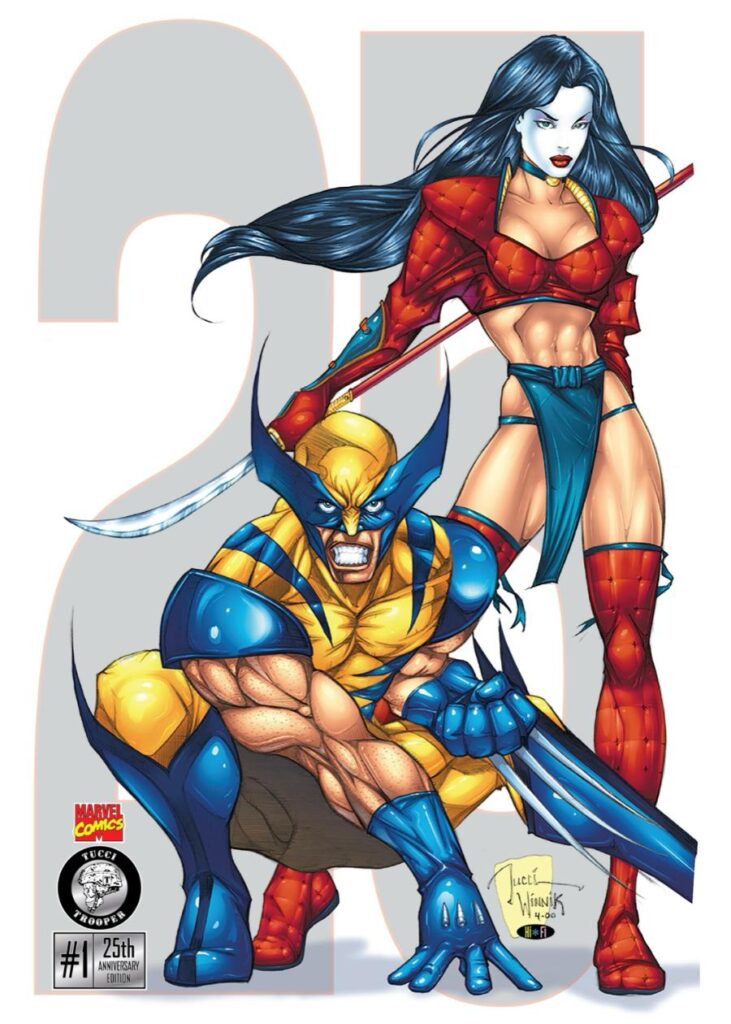 Wolverine/Shi #1 Silver Foil Edition Cover!