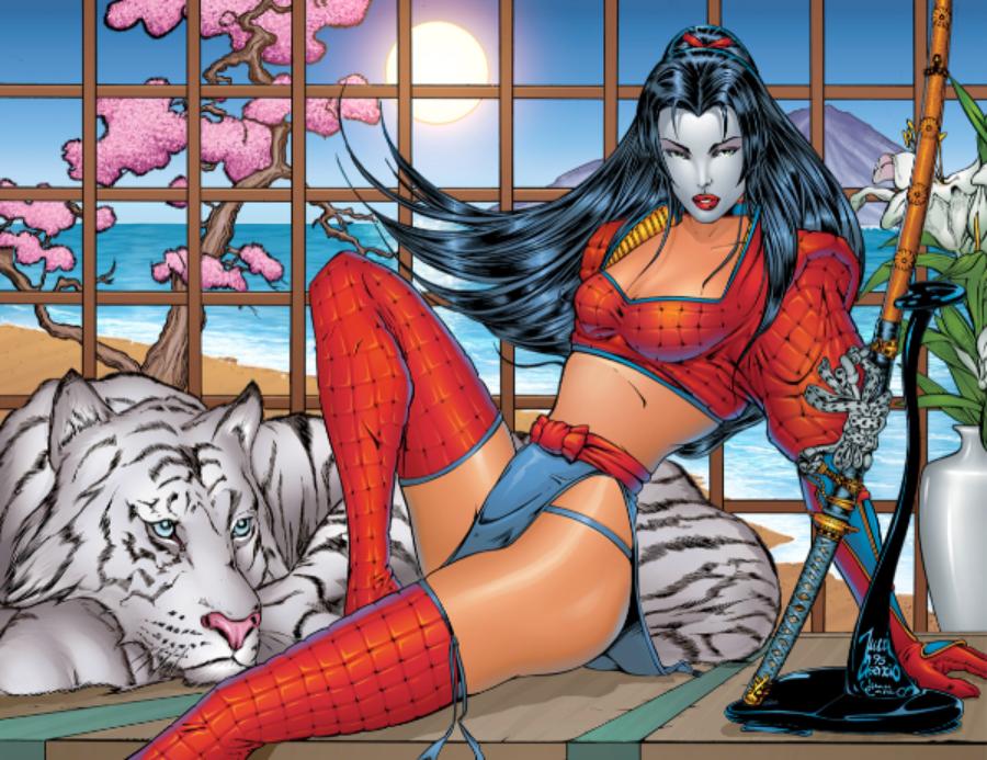 Shi-Creator Billy Tucci’s “White Tiger” Senryaku Art!