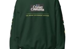 unisex-crew-neck-sweatshirt-forest-green-front-672d468b1814c