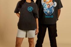 Cakeworthy-Fantastic-Four-Drop-Sleeve-T-Shirt