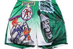 Chalk-Line-Fantastic-Four-vs-Doctor-Doom-Vintage-Retro-Shorts