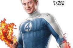 Trends-International-Marvel-Fantastic-Four-First-Steps-2025-Human-Torch-Feature-Series-Poster