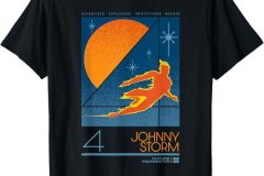 Amazon-Merch-on-Demand-Marvel-Studios-Fantastic-Four-First-Steps-Human-Torch-T-Shirt