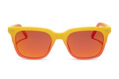 DIFF-Eyewear-Marvels-HUMAN-TORCH-Radiant-Yellow-to-Orange-Flame-Fade-w-Blazing-Red-Orange-Mirror-Lenses