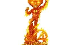 Iron-Studios-Statue-Human-Torch-The-Fantastic-Four-First-Steps-Minico