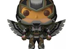 Funko-POP-Marvel-Captain-America-Falcon-Retro-Comic-Deco-Figure-Target-Exclusive