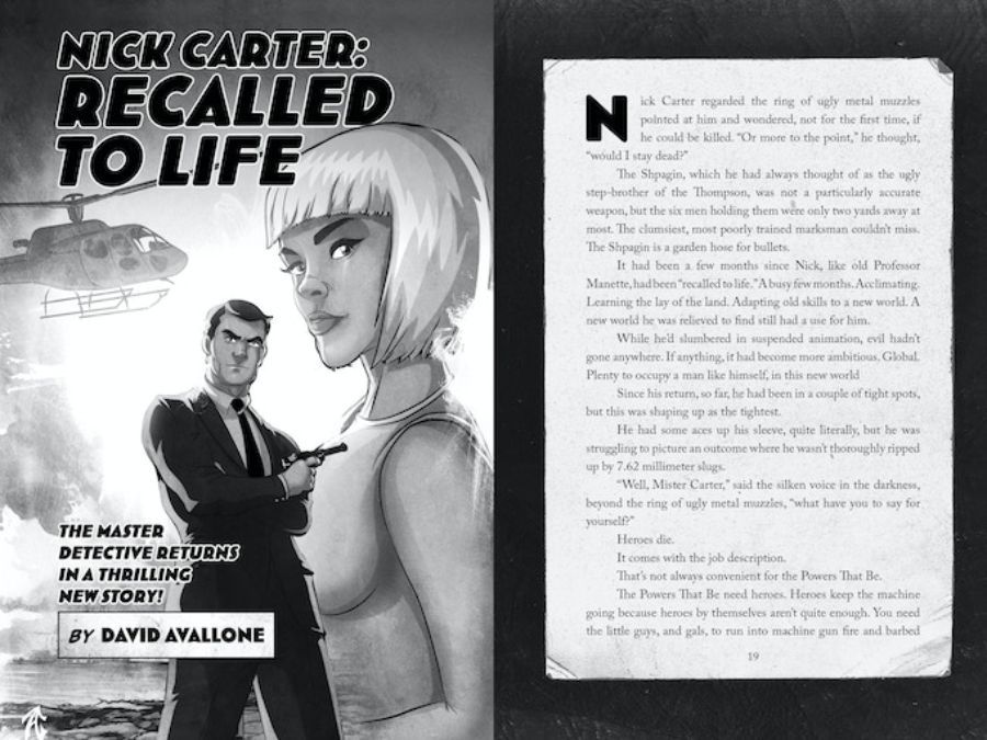 Nick Carter Master Detective In Nine Hours To Live 