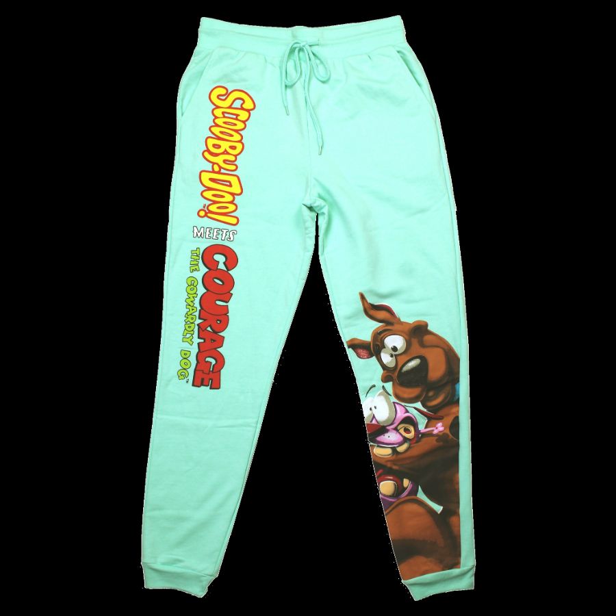 Scooby-x-Courage-Joggers-Mint-Green