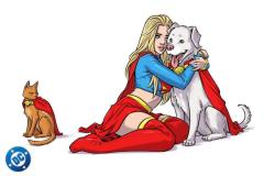 Supergirl-Character-Sketch-Sophie-Campbell-1