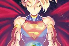 Supergirl: The World cover by Rocío Zucchi (Argentina)