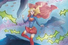 Supergirl: The World cover by Sara Rodríguez (Colombia)