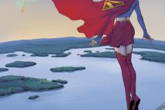 Supergirl: The World cover by Rosi Kämpe (Finland)