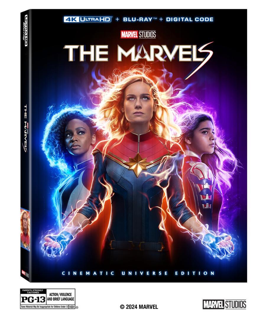 Marvel Studios' The Marvels Arrives on Digital Retailers Jan. 16 and on 4K  Ultra HD™, Blu-ray™ and DVD Feb. 13 - Fanboy Factor