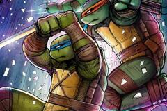 Blind Bag Exclusive: TEENAGE MUTANT NINJA TURTLES #13 1:25 variant by Nathan Szerdy