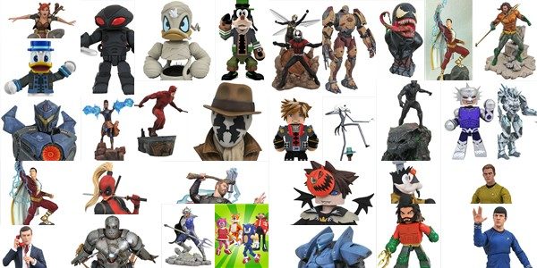 The biggest pop-culture exhibition of the year is in our rear-view, and while many companies showed off new items, Diamond Select Toys revealed dozens of new products scheduled for release […]