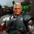 The One:12 Collective Cable figure features a light-up function that illuminates his chest armor and techno-organic eye in both of his head sculpts.