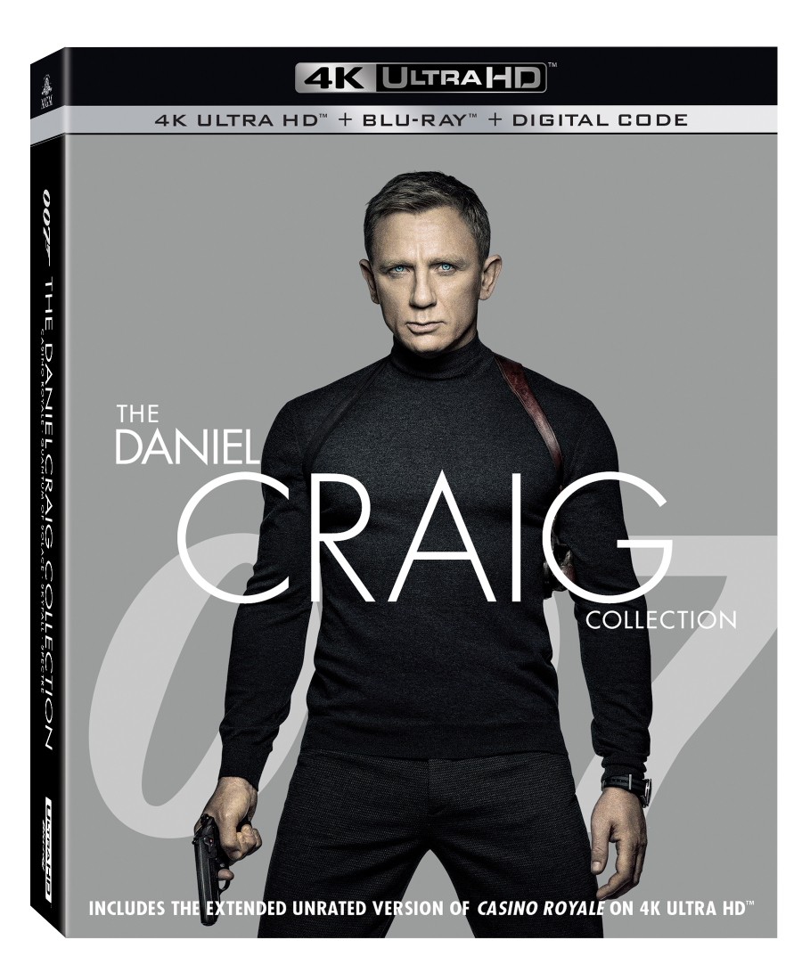 DOSSIER OF JAMES BOND FILMS STARRING DANIEL CRAIG LANDS ON 4K ULTRA HD ...