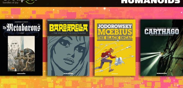 Limited Time Bundle Launches May 5, 2020 to Raise Money for the Hero Initiative Humanoids is partnering with Groupees to offer fans a limited-time digital comics bundle featuring the company’s […]