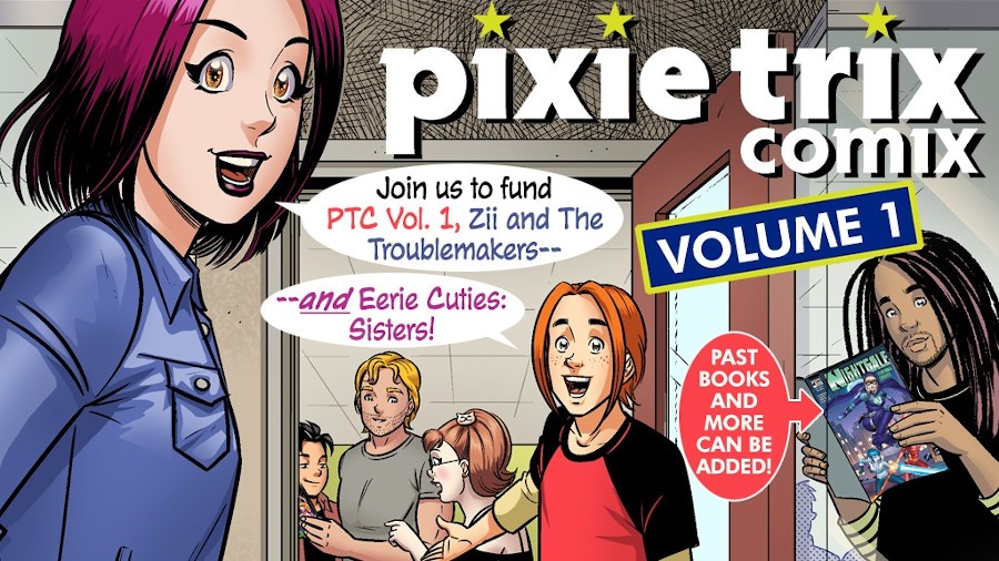 PIXIE TRIX COMIX VOLUME ONE ARRIVES THIS NOVEMBER VIA KICKSTARTER ...