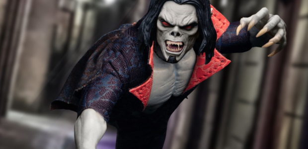 “I’m not a man to play with bluffs… I mean what I say.” The One:12 Collective welcomes Morbius, the living vampire! Morbius wears a fitted bodysuit with a winged cape […]