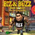 Biz and Buzz is an insanely creative new animated series, from manic masterminds and comic book legends Kevin Eastman and Simon Bisley, and Bafta award winning UK animation studio, Factory.