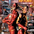 After his battle with Eclipso, Wally West has decided to take some time to check on Kid Flash (Wallace West).