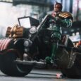The future’s greatest lawman needs a bike powerful enough to patrol the streets of the mega-city – and he’s got it with the forthcoming Judge Dredd figures from Hiya Toys…