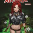 With a broken blade, and free from the curse that bound her to the chainmail, Red Sonja, Lanzlot, and the Green Knight ban together to face off against Mordread’s army […]