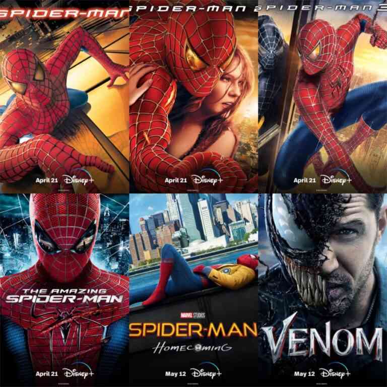 SPIDER-MAN™ AND VENOM TO ARRIVE ON DISNEY+ IN THE U.S. - Fanboy Factor