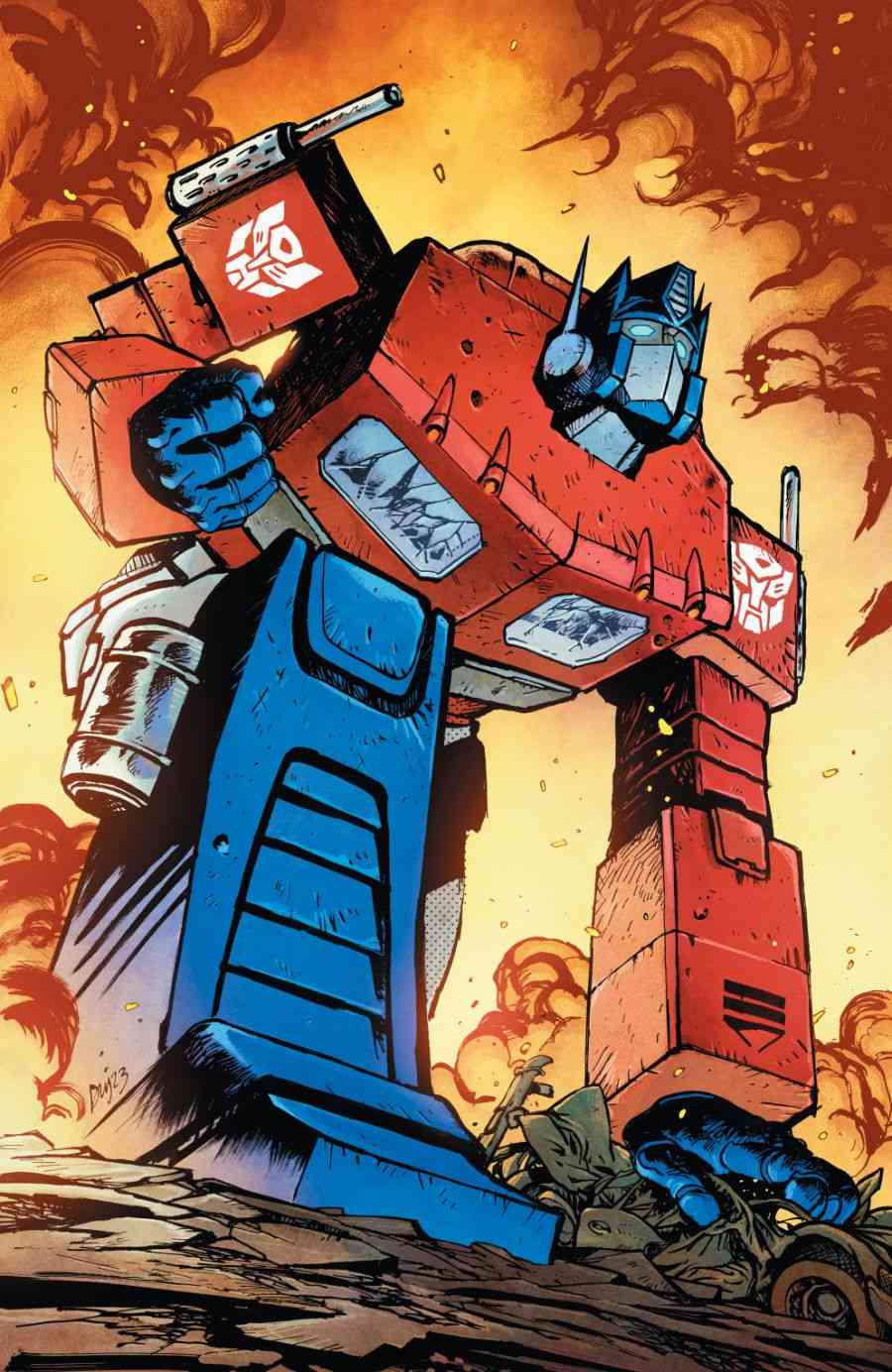 Transformers #1 Cover A by Daniel Warren Johnson and Mike Spicer