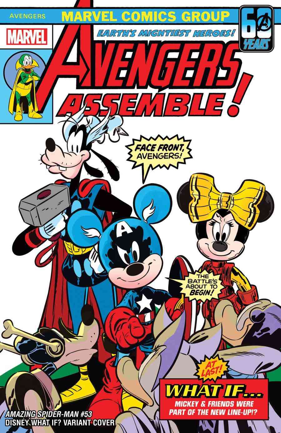 MICKEY AND FRIENDS RECREATE ICONIC AVENGERS AND X-MEN STORIES IN NEW ...